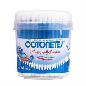 COTONETES POTE 150 UNID JOHNSON JOHNSON