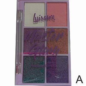 PALETA DE SOMBRAS MASTER GLAM L2079 LUISANCE