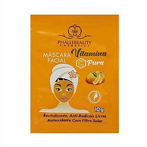 MÁSCARA FACIAL VITAMINA C 10G PH0018 PHÁLLEBEAUTY