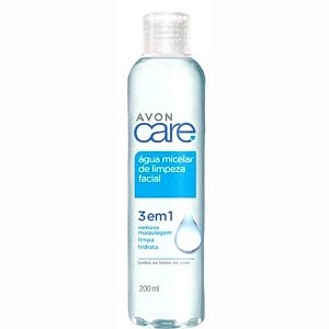 ÁGUA MICELAR  3 EM 1 AVON CARE 200ML AVON