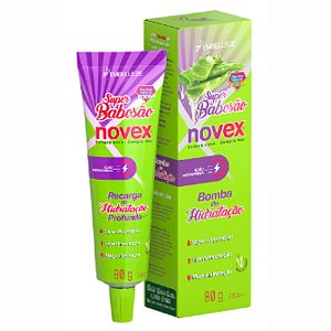 RECARGA DE HIDRATAÇÃO PROFUNDA SUPER BABOSÃO 80G NOVEX