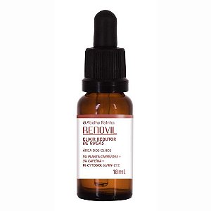 ELIXIR REDUTOR DE RUGAS E OLHEIRAS RENOVIL 18ML ABELHA RAINHA