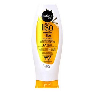 DEFRIZANTE PROTETOR TÉRMICO MEU LISO MUITO + LISO 200ML SALON LINE