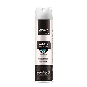 DESODORANTE AEROSOL INVISIBLE BLACK OR WHITE 48H MEN 150ML ABOVE