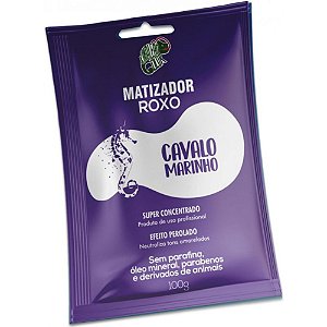MATIZADOR SACHÊ ROXO CAVALO MARINHO EFEITO PEROLADO 100G KAMALEÃO COLOR