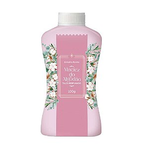 TALCO PERFUMADO PARA OS PÉS FLOR DE ALGODÃO 100G ABELHA RAINHA