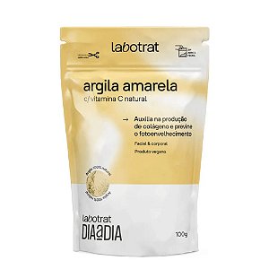 ARGILA AMARELA + VITAMINA C NATURAL 100G LABOTRAT