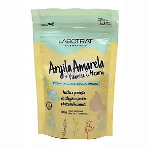 ARGILA AMARELA + VITAMINA C NATURAL 100G LABOTRAT