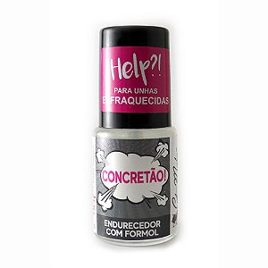 ENDURECEDOR COM FORMOL CONCRETÃO! 7ML HELP