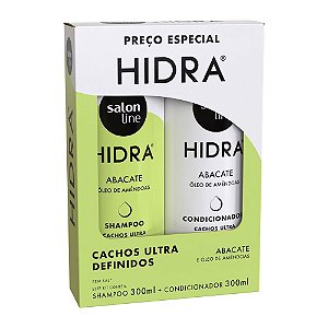 KIT SHAMP + CONDIC HIDRA CACHOS ULTRA DEFINIDOS 43772 SALON LINE