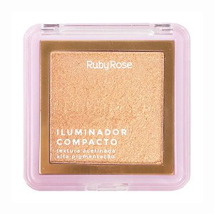 ILUMINADOR COMPACTO TEXTURA ACETINADA HL50 HB-859-3 RUBY ROSE