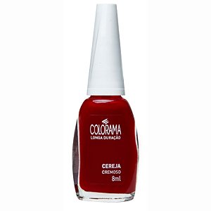 ESMALTE CREMOSO CEREJA COLORAMA