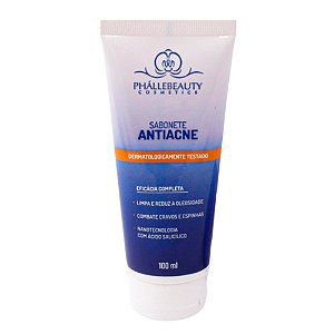 SABONETE FACIAL ANTIACNE PH0554 100ML PHÁLLEBEAUTY