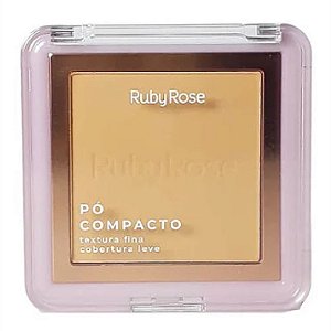 PÓ COMPACTO PC40 HB-858/4 RUBY ROSE