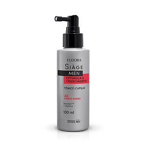 SIÀGE MEN TÔNICO CAPILAR ESTIMULA O CRESCIMENTO 100ML EUDORA