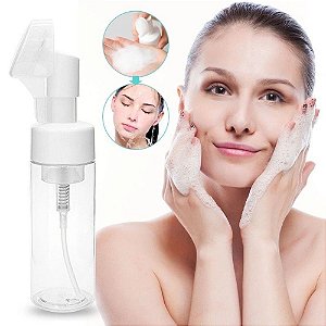 FRASCO PUMP ESPUMADOR COM ESCOVA DE SILICONE 100ML