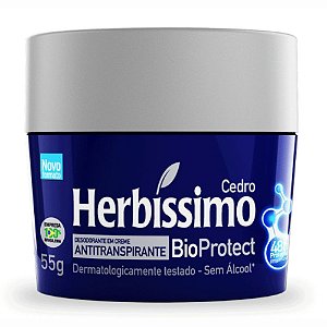 DESODORANTE EM CREME BIO PROTECT 55G HERBÍSSIMO