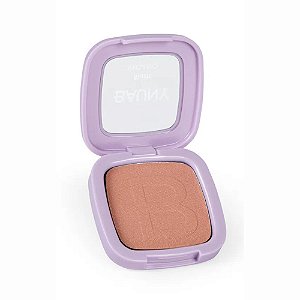 BLUSH CINTILANTE COMPACTO COR 020 BAUNY