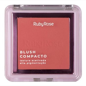 BLUSH COMPACTO BL40 7,3G HB-861-4 RUBY ROSE
