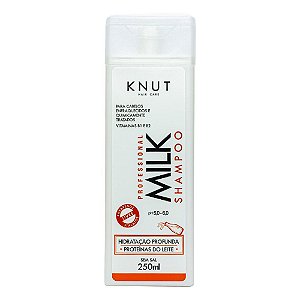 SHAMPOO MILK HIDRATAÇÃO PROFUNDA SEM SAL KNUT 250ML