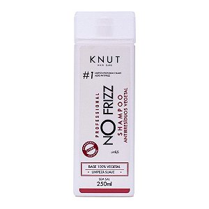 SHAMPOO ANTIRRESÍDUOS VEGETAL NO FRIZZ 250ML KNUT