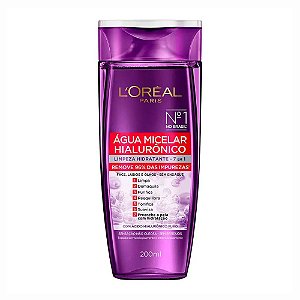 ÁGUA MICELAR HILAURÔNICO 7 EM 1 200ML LOREAL