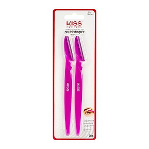 KIT 2 NAVALHAS MULTI SHAPER LÂMINA GRANDE KISS NEW YORK