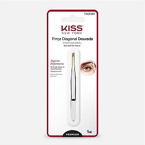 PINÇA DIAGONAL SLANT TWEEZER KISS NEW YORK