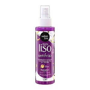 ÓLEO SPRAY MEU LISO ANTIFRIZZ 120ML SALON LINE