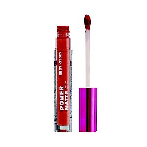 BATOM LIQUIDO POWER MATTE CORAL LOVE 2,5ML RUBY KISSES