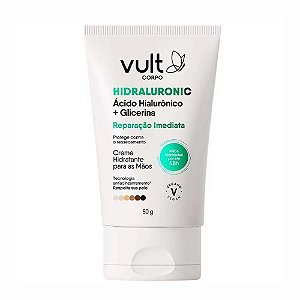 CREME PARA AS MÃOS HIDRALURONIC REPARAÇÃO IMEDIATA 50G VULT