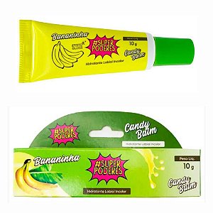 GLOSSY HIDRATANTE LABIAL CANDY BALM BANANINHA HLSP02 10G SUPER PODERES