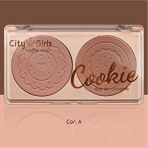 DUO DE CONTORNO COFFEE SHOP COOKIE A CG328 CITY GIRLS