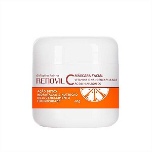 RENOVIL C MÁSCARA FACIAL DE VITAMINA C 60G ABELHA RAINHA