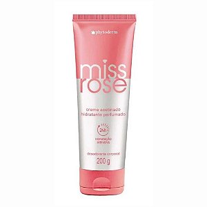 LOÇÃO HIDRATANTE DESODORANTE CORPORAL PHYTODERM  200G MISS ROSE