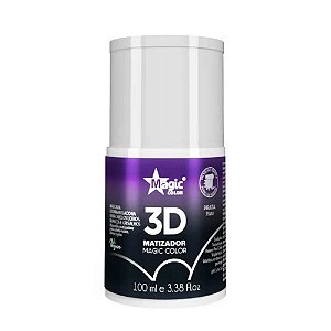 MATIZADOR 3D EFEITO PRATA 100ML MAGIC COLOR