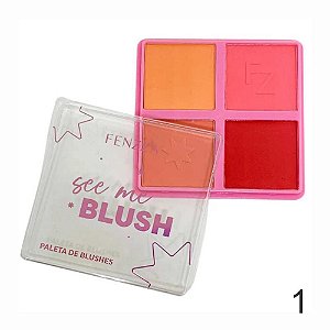 PALETA DE BLUSH FENZZA