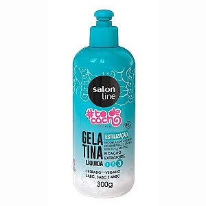 GELATINA LÍQUIDA FIXAÇÃO EXTRAFORTE 300G SALON LINE