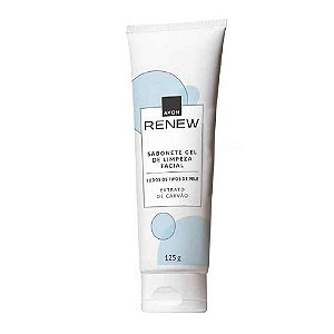 SABONETE GEL RENEW COM EXTRATO DE CARVÃO 125G AVON