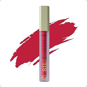 BATOM LÍQUIDO SILK SKIN SMOOTH BLUR RADIANT HB-F7100-8 RUBY ROSE