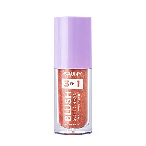 BLUSH LIQUIDO SOFT CREAM 3 EM 1 BOSSY BAUNY