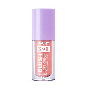 BLUSH LIQUIDO SOFT CREAM 3 EM 1 MAGIC BAUNY