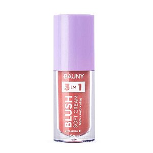 BLUSH LIQUIDO SOFT CREAM 3 EM 1 SUNNY BAUNY
