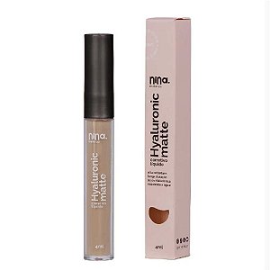 CORRETIVO LÍQUIDO HYALURONIC MATTE 02 NINA MAKEUP
