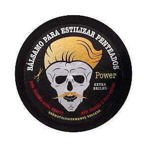 BÁLSAMO PARA ESTILIZAR PENTEADOS POWER EXTRA BRILHO 120G STUDIO HAIR