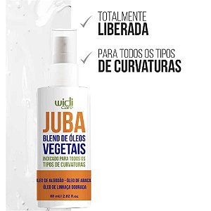 BLEND DE ÓLEOS VEGETAIS JUBA SUPER ATIVOS 60ML 2456 WIDI CARE