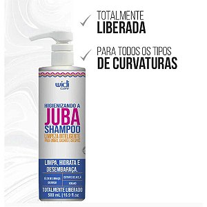 SHAMPOO HIGIENIZANDO A JUBA LIMPEZA INTELIGENTE 500ML 1046 WIDI CARE