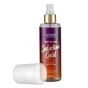 BODY SPLASH  SEDUCTION GOLD 200ML KISS NEW YORK