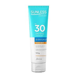 PROTETOR SOLAR TOQUE SECO FPS30 120G SUNLESS