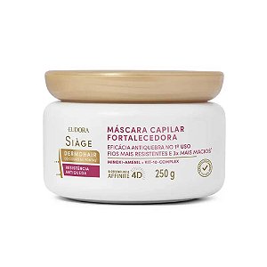 SIÀGE MÁSCARA DERMOHAIR FORTALECEDORA 250G EUDORA